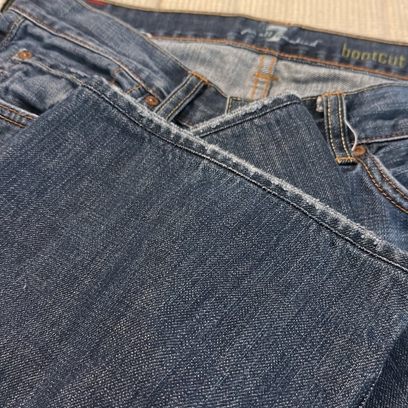 7 for Mankind Jeans 31” waist Bootcut - Picture 4 of 6